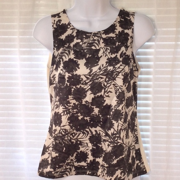 Ann Taylor Sleeveless Floral Top XSP - Picture 3 of 12